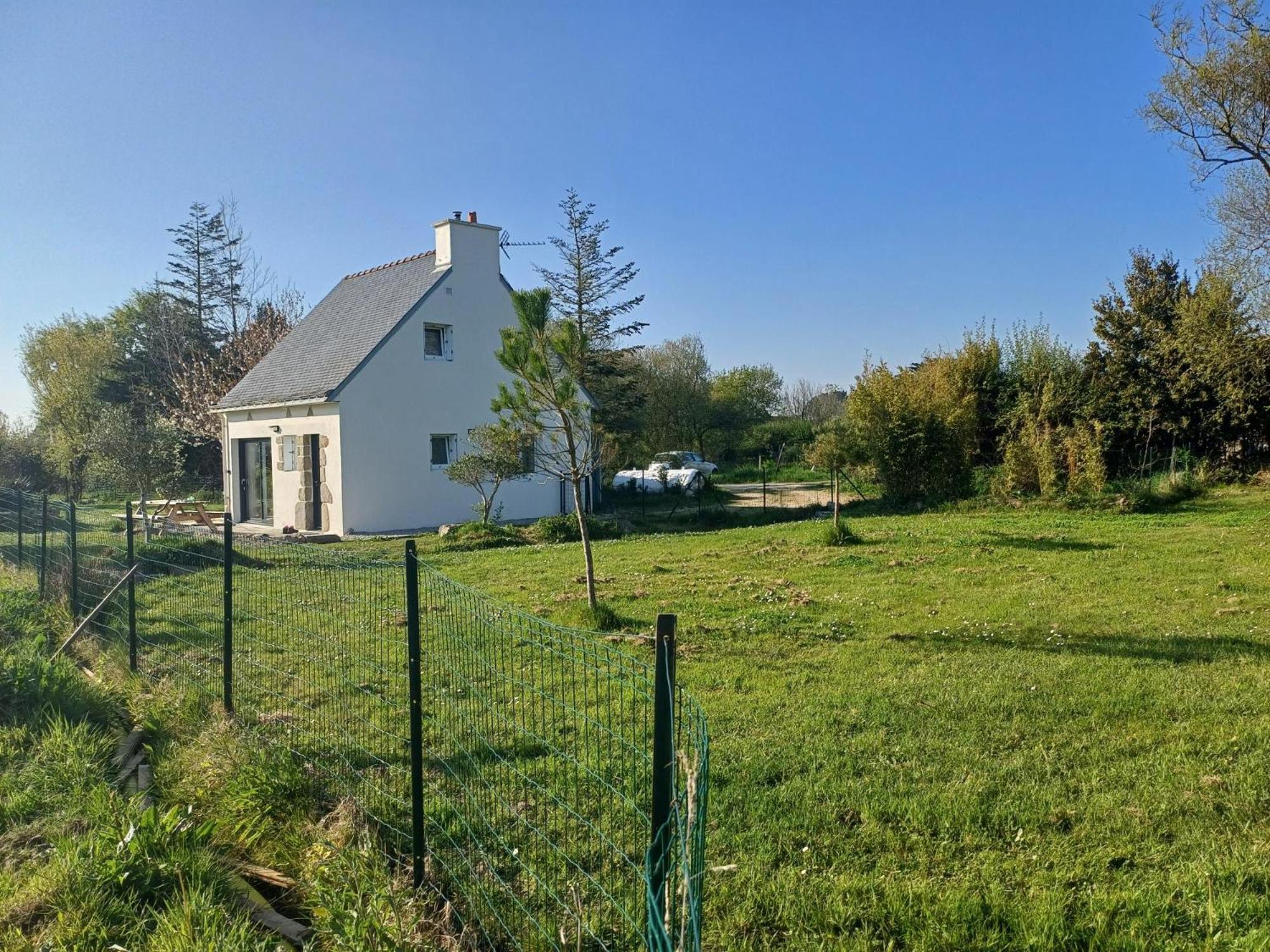 Maison De Vacances 4 Pers Avec Jardin Privatif A 1Km Plage Lines Et 300M De La Mer De Gavres - Ar Pil Jadur Plouhinec  Eksteriør bilde